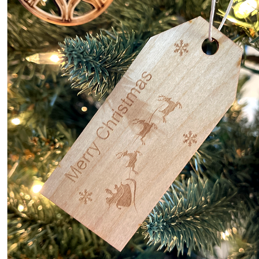 Gift Tag Ornamemt - ACS Gift Shop and Home Decor